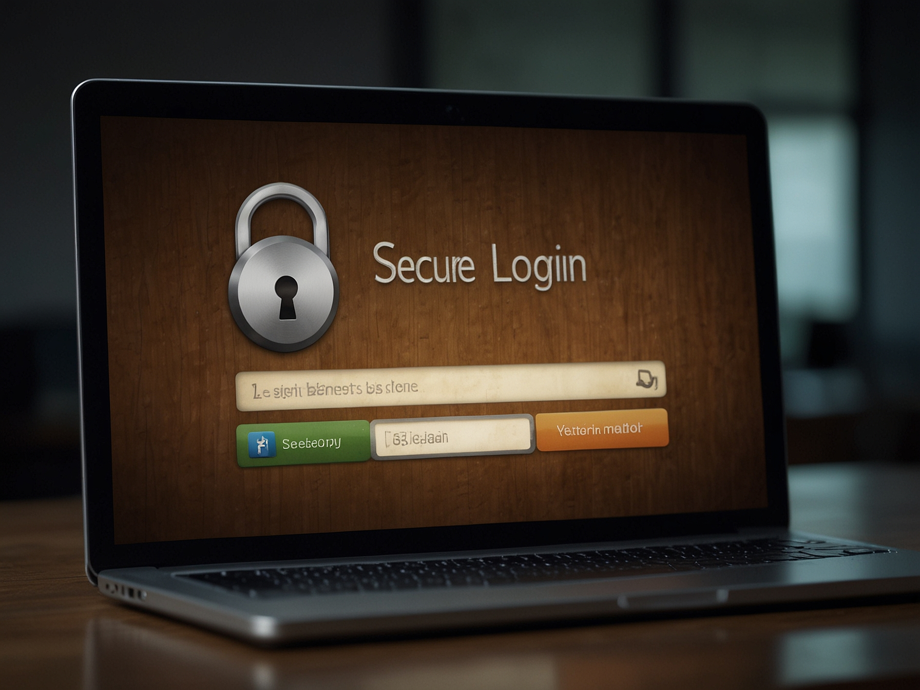 Secure login screen for Gamefly UG